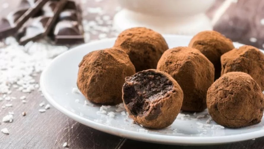 Centesimino e tartufi cioccolato